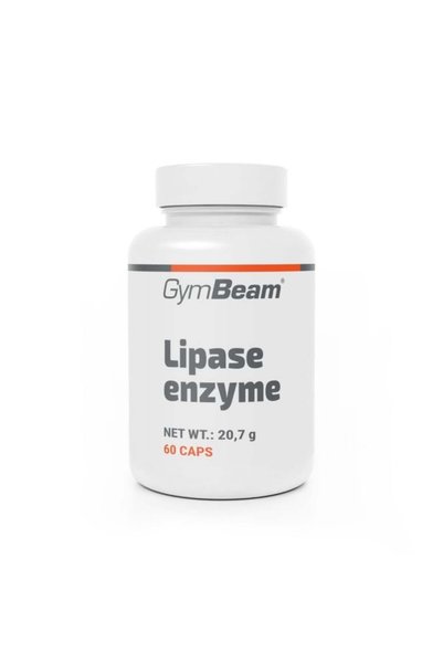 GymBeam Enzimă Lipază 60 capsule