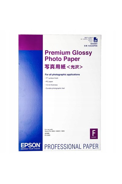 EPSON Hârtie foto lucioasă premium A2, 25 coli, 255 g S 042091