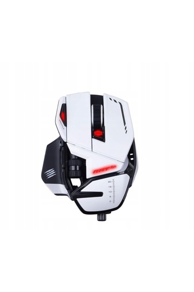 Mad Catz (Cyborg) MadCatz R.A.T. 6+ Mouse optic alb pentru gaming