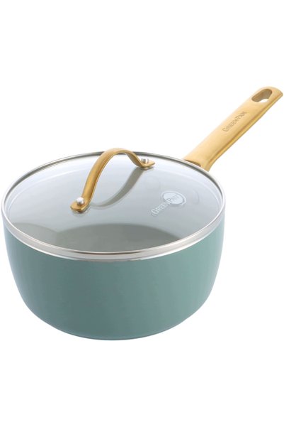 Greenpan Padova Reserve Stielkasserolle 18cm Albastru cerului
