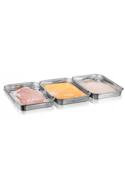GEFU Set de tăvi de copt PANDO, Accesorii de bucătărie, 3 piese, Practic