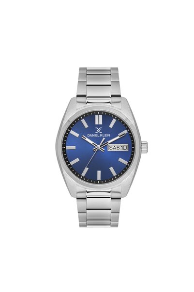 Daniel Klein Premium Silver Stainless Steel Watch for Men DK.1.14197-3