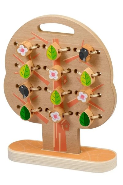 Lucy&Leo Lucy & Leo 323 Tree - set din lemn pentru înșirare și împodobire