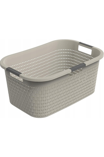 Rotho Coș de rufe Country Clean 40 L Antracit