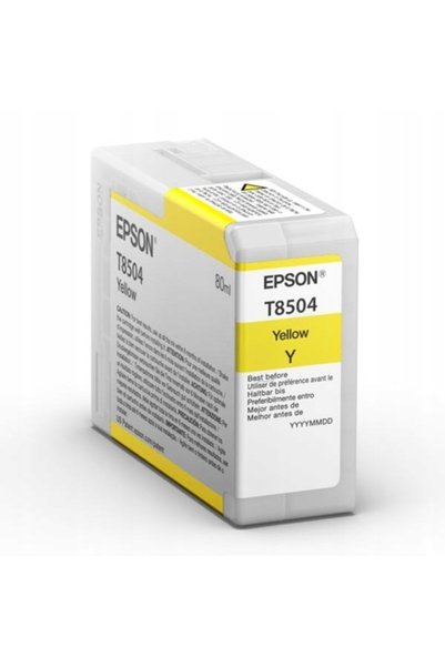 EPSON Cerneală Zolty T 850 80 ml T 8504