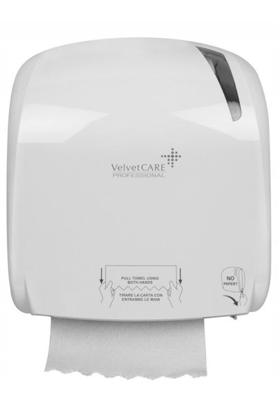 Velvet Dozator de prosoape rulou AUTOCUT, alb