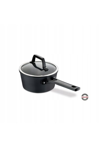 NO BRAND Korkmaz Rondel pentru inducție Casta Nero 1.5 L