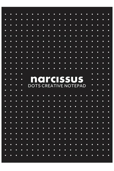 narcissus Bloc A4/80K Narcisuss kropki negru (6 bucăți)