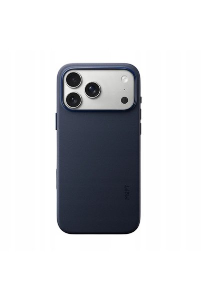 NO BRAND Husă Moft Snap Movas MagSafe pentru iPhone 17 Pro Max albastru marin