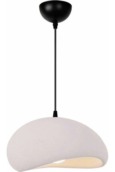 GloboStar® GloboStar Πέτρινο Μοντέρνο Κρεμαστό Φωτιστικό Καμπάνα Μονόφωτο 1 x...