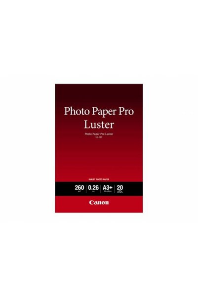 Canon LU-101 A 3+ Hârtie foto Pro Luster 260 g, 20 coli