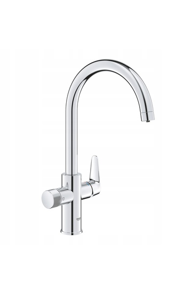 Grohe Baterie cu filtru Blue Pure BauCurve cu rotație într-un interval de 150...