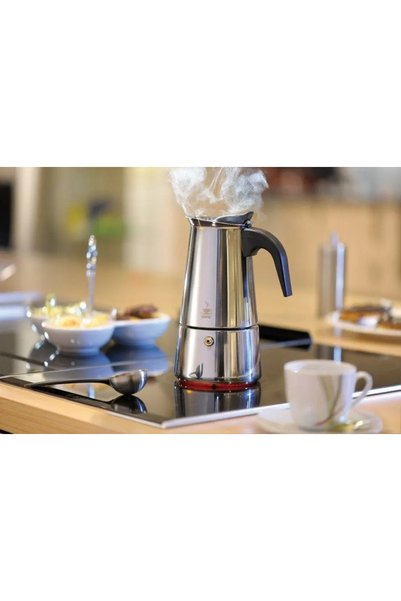 GEFU Espressor din oțel inoxidabil EMILIO 4/200 ml