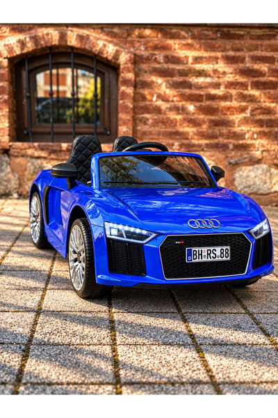 TOY CAR 12V Uzaktan Kumandalı Akülü Araba Tek Kişilik, Deri Koltuklu, LED Far...