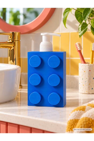 Maflen Modern Blok Tasarımlı Dekoratif Sabunluk
