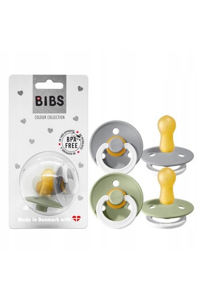 Bibs SILICON SAGE NIGHT L Suzetă din cauciuc Hevea