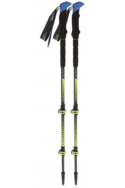 Viking Carbo Lite Bețe de trekking Negru/Verde 175 cm