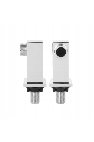 Invena ROBINET PENTRU MAȘINA DE SPĂLAT WANNO, CROMAT, PĂTRAT, FILET DE 1/2 "
