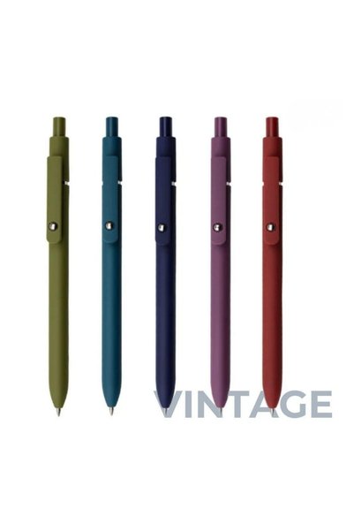 5 li Jel Kalem - Vintage