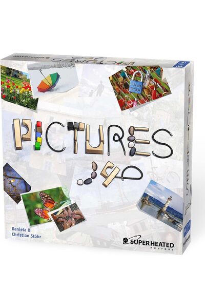 Generic Pictures Base English and Arabic Language Board Game