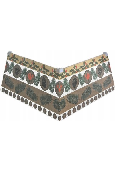 NO BRAND Cutie/Carcasă din carton pentru trunchiul bradului de Crăciun 45x45x...