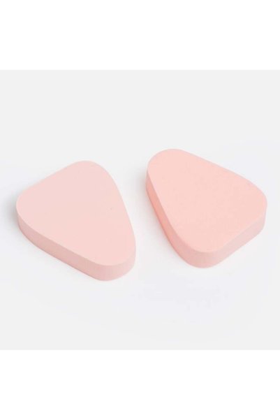 SHOPIENS Buretei pentru aplicarea machiajului forma picatura roz 5x6 cm set 2...