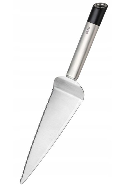 GEFU Spatulă pentru tort Primeline 30.5 cm - Margine zimțată, Oțel