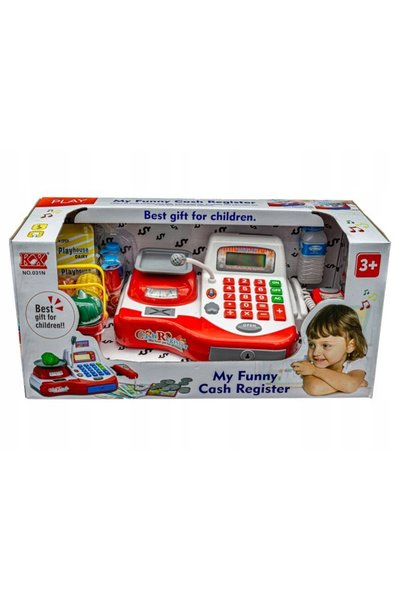 Jokomisiada ACCESORII PENTRU MAGAZINUL DE COPII: CASĂ DE MARCAT, CALCULATOR