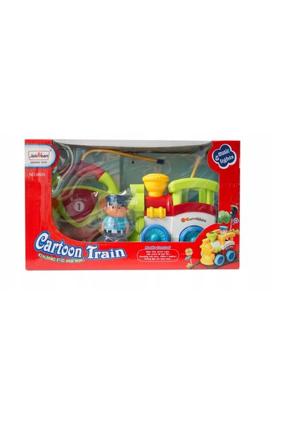 Askato Ciuchcia R/C 108964 Pilot cu 2 canale, lumini și sunete, pentru copii ...