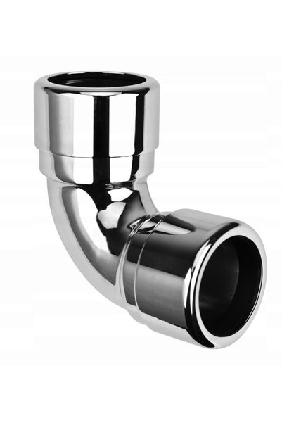 McAlpine KOLANO KOLANKO SEWER 90 °   Fi 32 x 32 mm alamă decorativă cromată