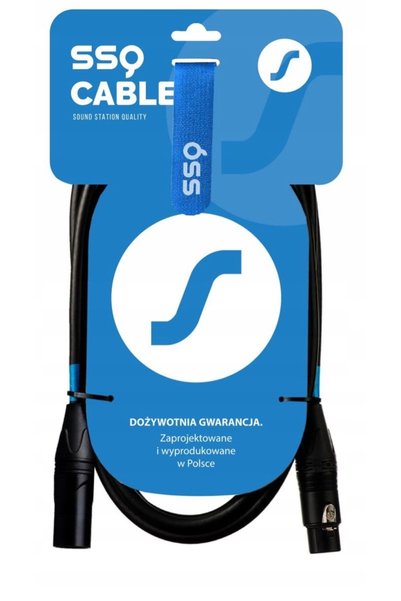 SSQ Cablu XLR-XLR CALITATE STATION DE SUNET 2m Audio Profesional