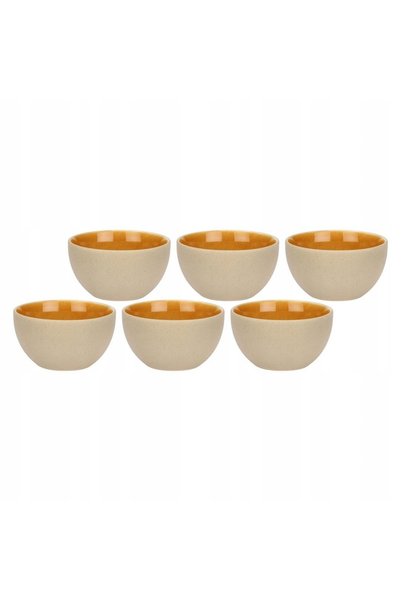 NO BRAND ROSE&TULIPANI ARPEGGIO Set de 6 boluri 11,5 cm, portocaliu