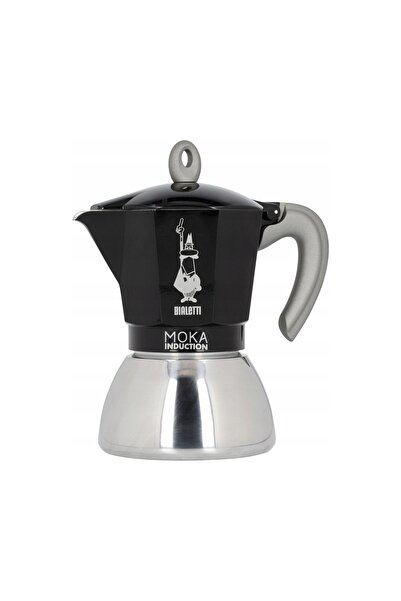Bialetti Cafetieră New Moka Induction 6țoli negru