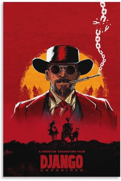 Generic Django Movie Poster Art Print Wall Poster Canvas Painting Picture Liv...