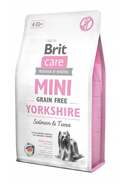 Brit Hrană uscată Care Adult Mini Grain Free Yorkshire cu somon și t