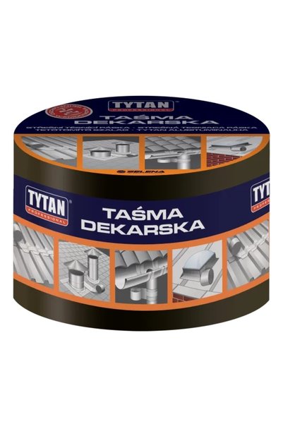 Tytan Professional TYTAN Bandă de etanșare decorativă 10CM*10MB Antracit / Bronz