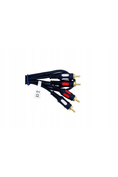 VITALCO Cablu 2 x RCA - 2 x RCA CINCH GOLD HQ 12m