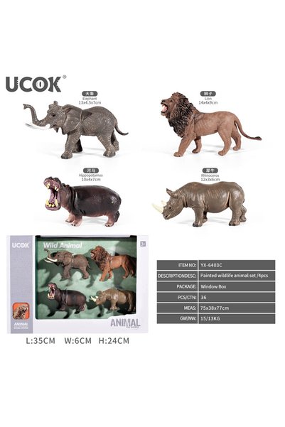 Jokomisiada SET DE JUCĂRII CU ANIMALE SĂLBAȚICE