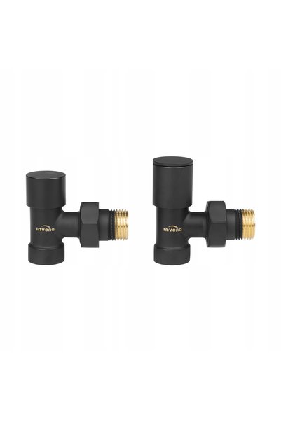 Invena Set de robinete unghiulare FI1/2 " pentru încălzitor de baie