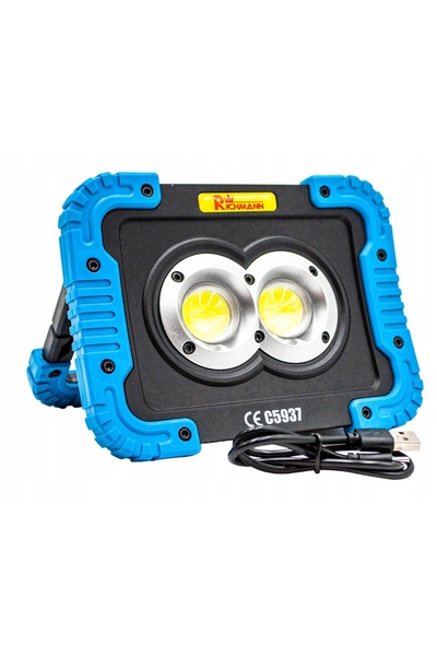 richmann LAMPĂ 2x10W HALOGEN REÎNCĂRCABILĂ 4400mAh LED 1150 LM C5937