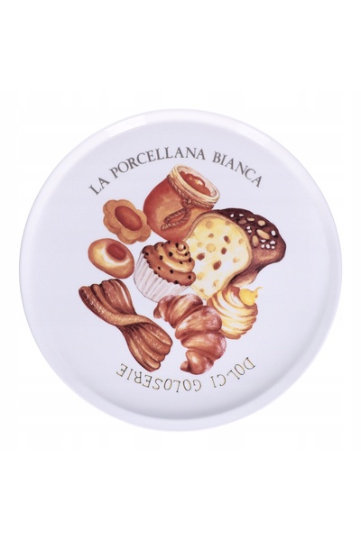 NO BRAND LA PORCELLANA BIANCA GOLOSERIE Farfurie rotundă 26 cm