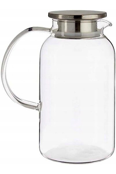 NO BRAND Oală cu capac 1,8L transparentă