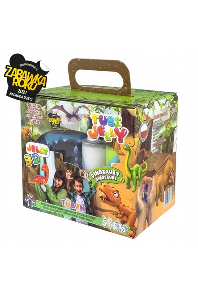 Tuban TU3338 Set de jeleuri Tubi 6 culori Dinozauri creativi pentru acvariu mic