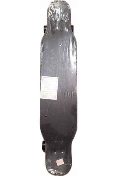 NO BRAND Longboard Skateboard de 115cm, Negru, Sportiv, pentru Stradă și Oraș