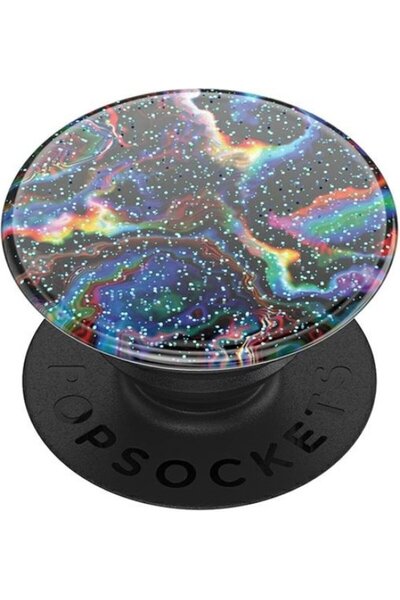 Popsockets 2 Γκλίτερ Ουράνιο Τόξο Κενό - Κορυφαίας Ποιότητας Λαβή και Βάση Στ...