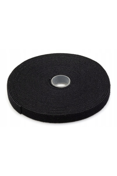 Generic Brand Bandă cu arici AK-770905-100-S 15mm 10m Negru Elastic moale pentru