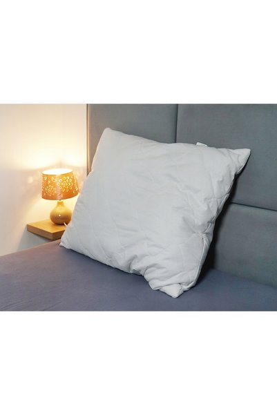 Poldaun Pernă 50x60 Antialergică Antistres Matlasată cu fermoar Relax