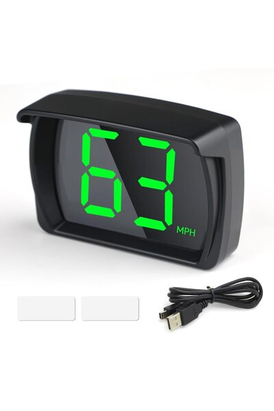 Generic Digital Speed Meter, Digital Gps Speedometer Mph Real-Time Hud Speed ...
