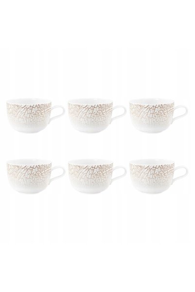 Seltmann- Weiden Bavaria SELTMANN LIBERTY KRAKELEE Set de 6 cești de cafea 38...
