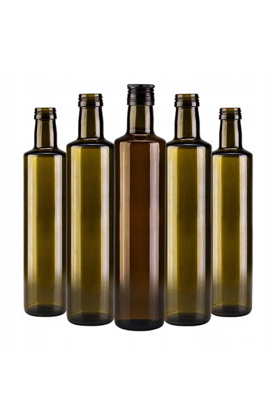 SuperButelki 10 bucăți sticle pentru ulei, ulei extra virgin, vin, suc, lichi...